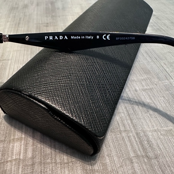 GUC Prada Eyewear Frames PR 15-VP in Black/Gray (with Rx lens) - Picture 5 of 5
